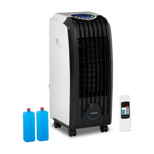 Racitor aer Zilan ZLN-1307, 60W, 3 viteze, 8L, timer, umidificator, purificator, racire si functie de ionizare, telecomanda, alb