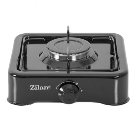 Aragaz emailat 1 ochi Zilan ZLN-0018, alimentare GPL butelie, negru