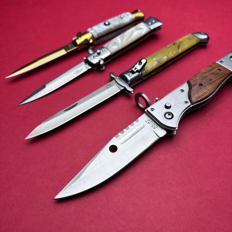 Set HOBBY 4 piese, lama otel inox, diverse modele, CCCP