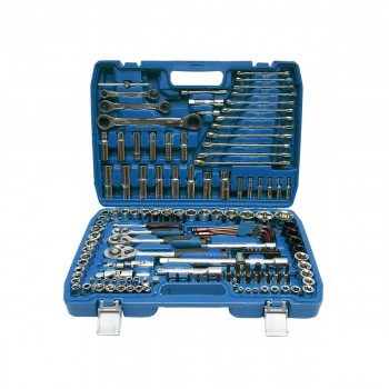 Trusa scule 151 piese chei combinate, tubulare, fixe, torx, imbus antrenor cu clichet TRSCH Trusa scule 151 piese chei combinate, tubulare, fixe, torx, imbus antrenor cu clichet TRSCH