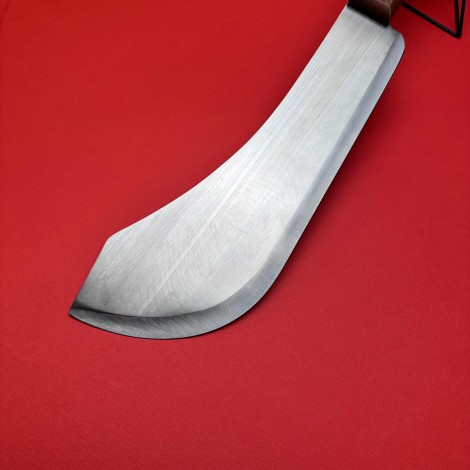 Cutit fier forjat tip Maceta Gama Vanator 46cm, maner lemn + Cadou Cutit transat 26cm, mctg3 a4