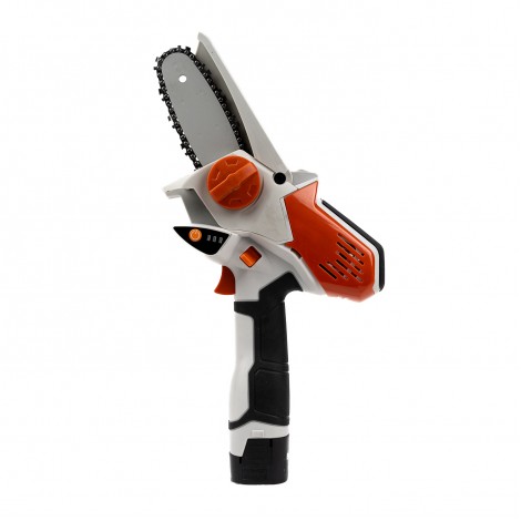 Mini Drujba Boxer BX-3303, 2 acumulatori 28V 5Ah, lama si lant 6inch, alb