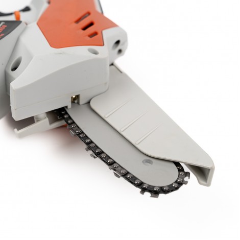 Mini Drujba Boxer BX-3303, 2 acumulatori 28V 5Ah, lama si lant 6inch, alb