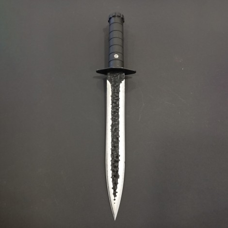 Set hobby 3 piese, Cutit macelarie fier forjat i9FF si 2 Briceage Columbia cu lama otel inox