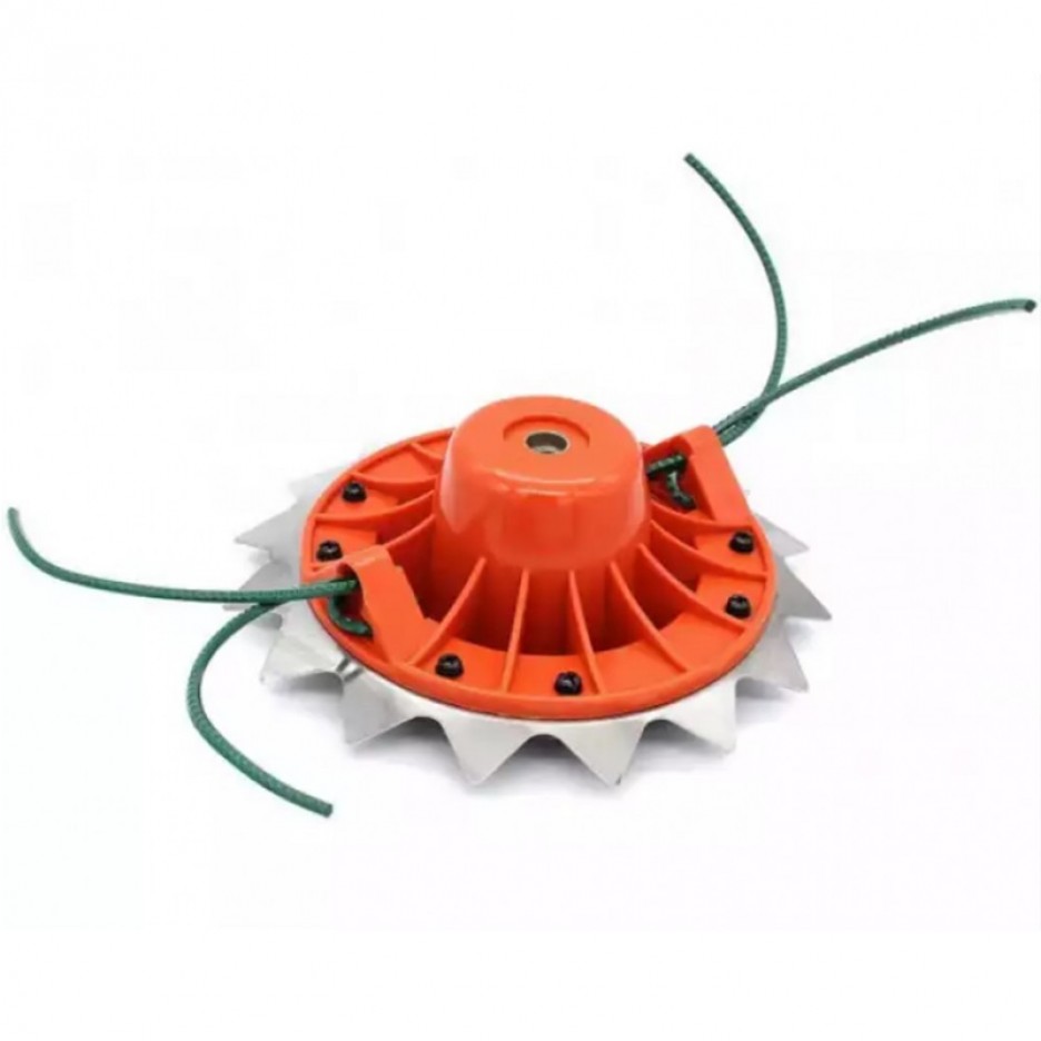 Cap motocoasa 2 in 1 cu disc zimtat si fir (firul nu este inclus)