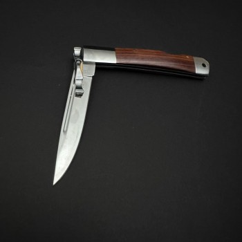 Cutit camping tip Briceag Panther 24cm, lama otel inox, maner metal+abs, maro