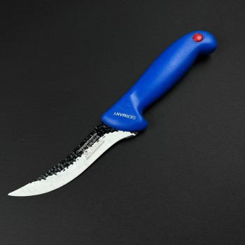 Cutit macelarie dezosat 26cm, lama fier forjat, albastru CMD26A-FF