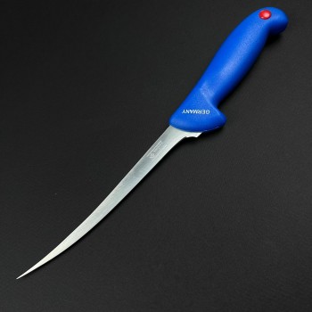 Cutit macelarie filetat 31cm, lama extra subtire otel inox, albastru CMF31AS-OI