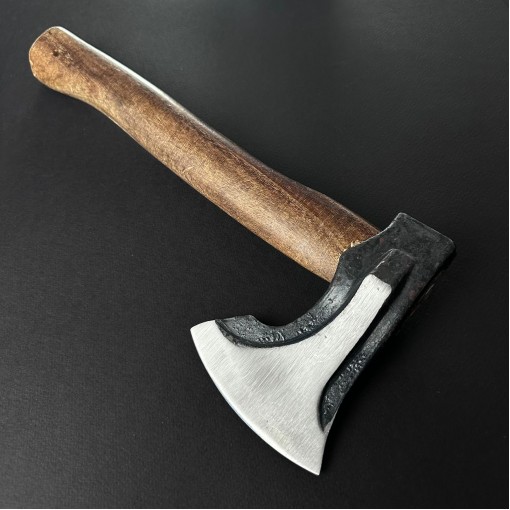 Toporisca macelarie 34cm, lama de 11cm, coada de lemn FeroCut