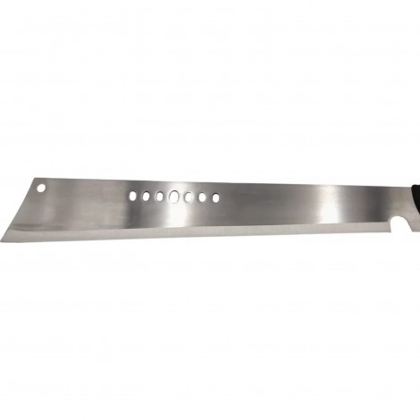 Cuțit camping tip maceta 40cm, lamă oțel inox, mâner paracord negru, cu husa + Cadou kunai 22cm MAC-BOW50 sabie FRS10