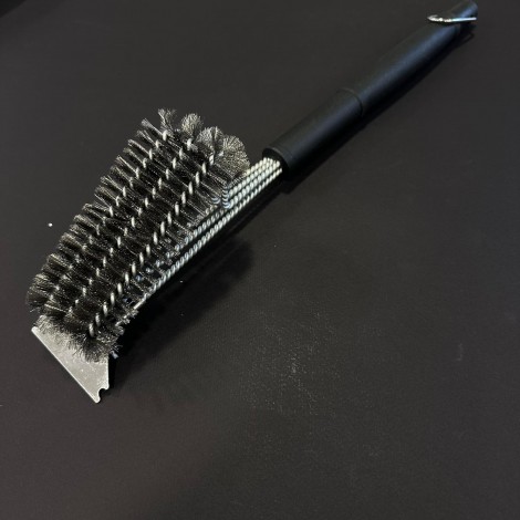Set camping si gratar 10 piese FeroCut: Toporisca, Tava servire, 3x Cutite,  Ustensile grătar + pastile foc