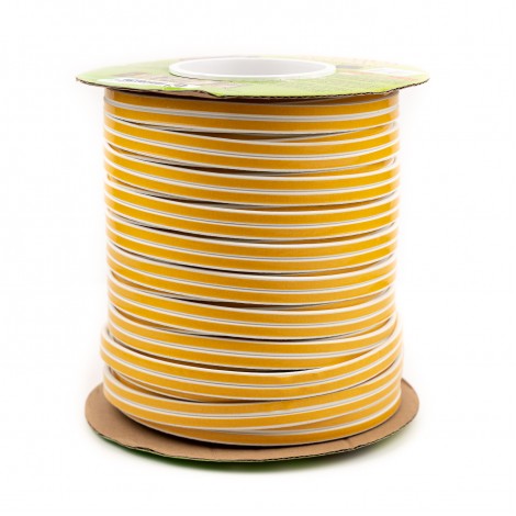 Banda etansare usi si ferestre, autoadeziva, profil D, 2x50m, maro