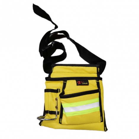 Borseta, teasca mester dulgher pentru scule si unelte, 20x25cm, galben