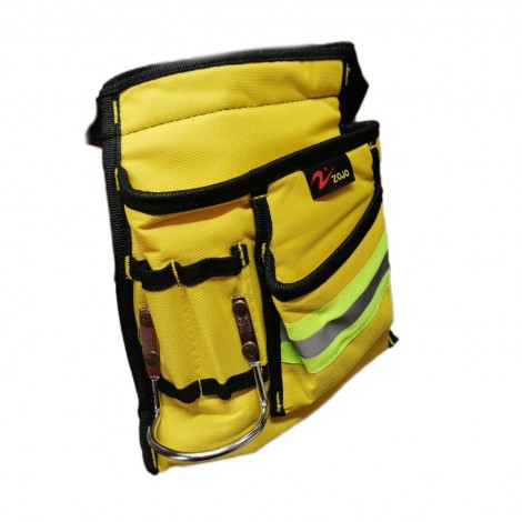 Borseta, teasca mester dulgher pentru scule si unelte, 20x25cm, galben