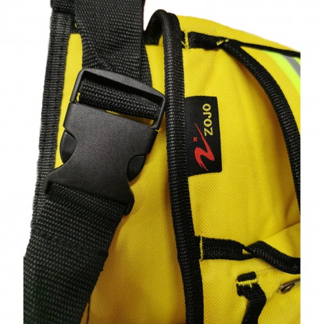 Borseta, teasca mester dulgher pentru scule si unelte, 20x25cm, galben