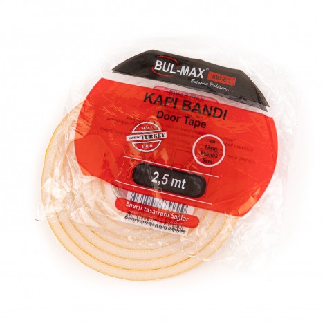 Banda izolare usi/geamuri, autoadeziva, 2.5m, Bulmax BMX-613