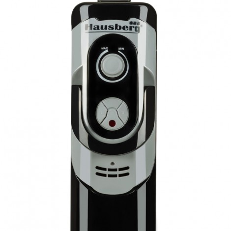 Calorifer ulei HB 8920, 11 elementi, 2500W, 3 nivele de putere, termostat reglabil, negru