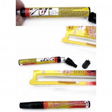 Set 5 bucati Creion Fix It Pro corector pentru repararea zgarieturilor, varf de rezerva Set 5 bucati Creion Fix It Pro corector pentru repararea zgarieturilor, varf de rezerva