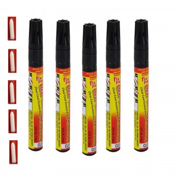 Set 5 bucati Creion Fix It Pro corector pentru repararea zgarieturilor, varf de rezerva Set 5 bucati Creion Fix It Pro corector pentru repararea zgarieturilor, varf de rezerva