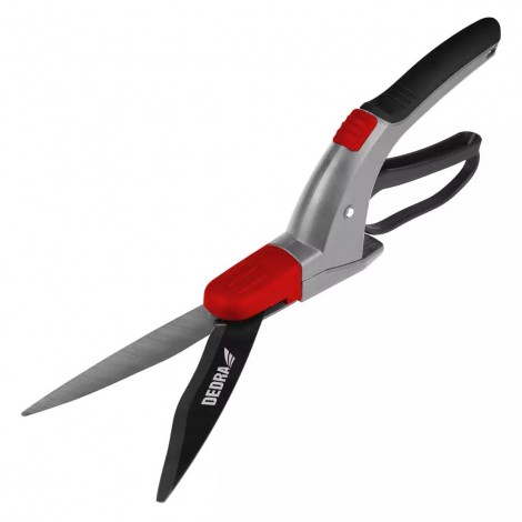 Foarfeca pentru iarba Dedra 80A047, lungime 35cm, cap rotativ 360