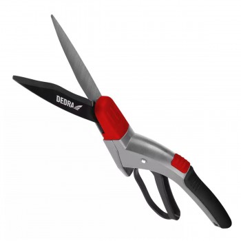 Foarfeca pentru iarba Dedra 80A047, lungime 35cm, cap rotativ 360