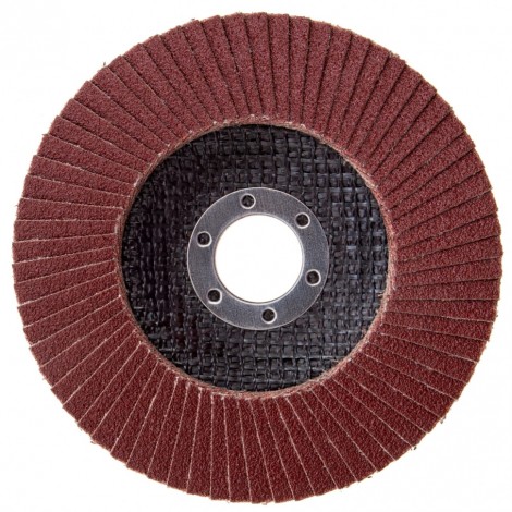 Disc lamelar pentru slefuit, 115mm, granulatie 100 2bucati Disc lamelar pentru slefuit, 115mm, granulatie 100 2bucati