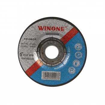 Disc polizat pentru metal Winone, diametru 125 mm, grosime 6 mm