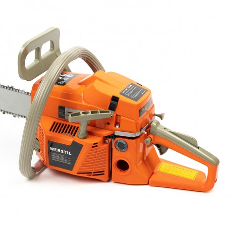 Drujba pe benzina Werstil, 52 CC, 450 mm, motor 2 timpi