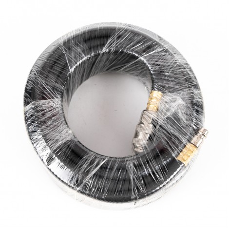 Furtun aer comprimat 1/4, 6mm x 10m, 20bar, cu mufe cuplaj rapid, cauciuc Furtun aer comprimat 1/4, 6mm x 10m, 20bar, cu mufe cuplaj rapid, cauciuc