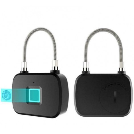 Lacat cu amprenta (suporta 10 amprente diferite)