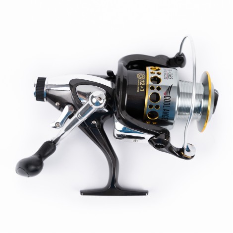 Mulineta Cool Angel YL.H-G65, 12+1 rulmenti, baitrunner, tambur rezerva, metalic