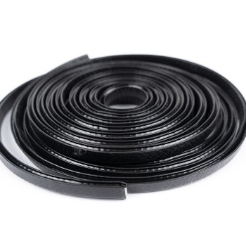 Rola cheder protectie usi auto, 5 metri, cu insertie metalica, negru Rola cheder protectie usi auto, 5 metri, cu insertie metalica, negru