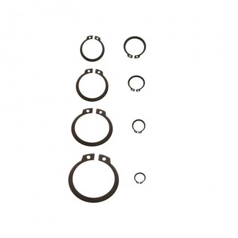 Set sigurante de retinere metalice 225 pcs, tip inel Seeger pentru exterior Set sigurante de retinere metalice 225 pcs, tip inel Seeger pentru exterior