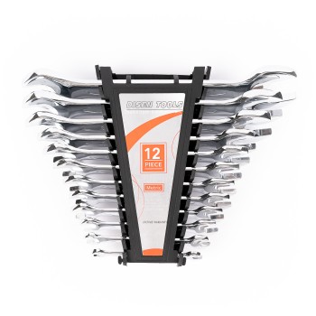 Set 12 chei fixe duble, Disen Tools, 6-32 mm, suport chei TRSCH