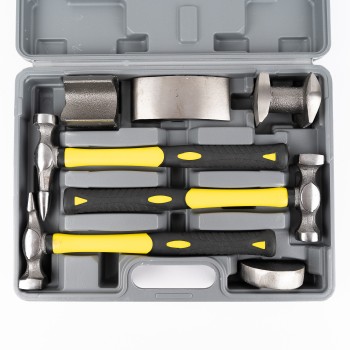 Set de ciocane si nicovale pentru atelier, 7 piese, trusa Set de ciocane si nicovale pentru atelier, 7 piese, trusa