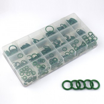 Set inele o-ring cauciuc, 270 piese, 5 - 17 mm, verzi Set inele o-ring cauciuc, 270 piese, 5 - 17 mm, verzi