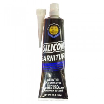 Silicon etansare garnituri, 85g, negru Silicon etansare garnituri, 85g, negru