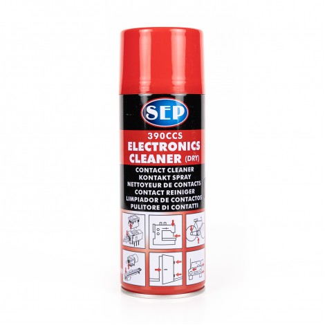 Spray uscat curatat contacte electrice SEP, 390ccs, impotriva umezeala