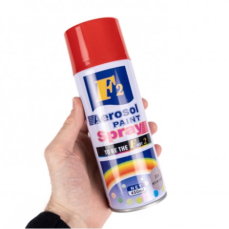 Spray vopsea aerosol F2, violet nr. 326, 450ml, pentru metal, lemn si plastic Spray vopsea aerosol F2, violet nr. 326, 450ml, pentru metal, lemn si plastic