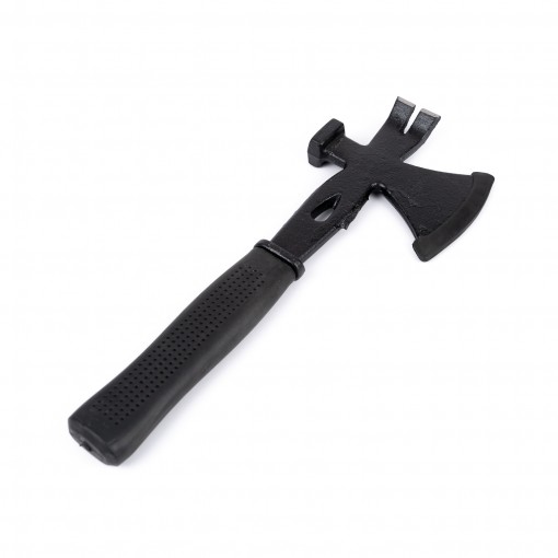 Toporisca multifunctionala 3 in 1: topor, ciocan, bara cu gheare, 325mm