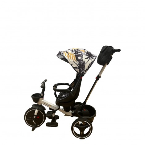 Tricicleta pliabila, scaun reversibil, cu pozitie de somn, L-Sun SL01, frunze