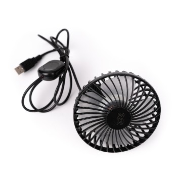 Ventilator auto 3R, reglabil, alimentare USB, prindere grila ventilatie Ventilator auto 3R, reglabil, alimentare USB, prindere grila ventilatie