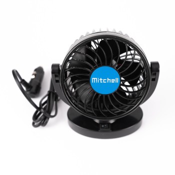 Ventilator auto Mitchell, reglabil, alimentare priza auto 12V Ventilator auto Mitchell, reglabil, alimentare priza auto 12V