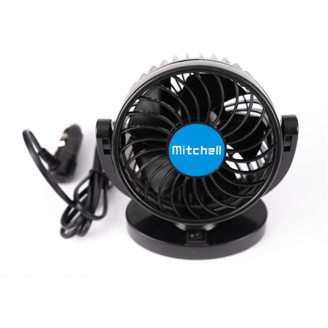 Ventilator auto Mitchell, reglabil, alimentare priza auto 12V Ventilator auto Mitchell, reglabil, alimentare priza auto 12V