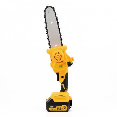 Drujba mini Vermark Starke, 24V lama 8cm, motor fara perii, rezervor ulei lant FARA ACUMULATORI RESIGILAT