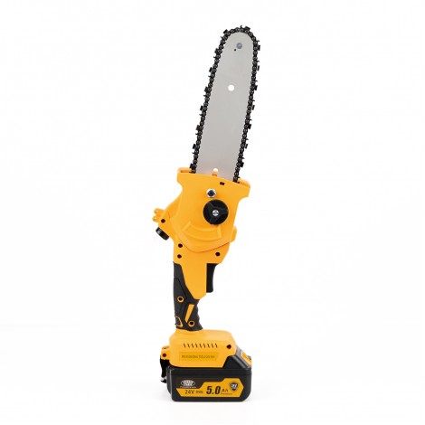 Drujba mini Vermark Starke, 24V lama 8cm, motor fara perii, rezervor ulei lant FARA ACUMULATORI RESIGILAT