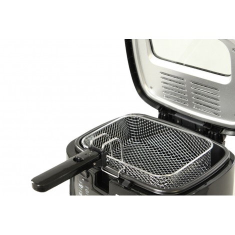 Friteuza Zilan ZLN-2317,1800W, 2.5 l, cuva teflonata, indicator luminos, negru