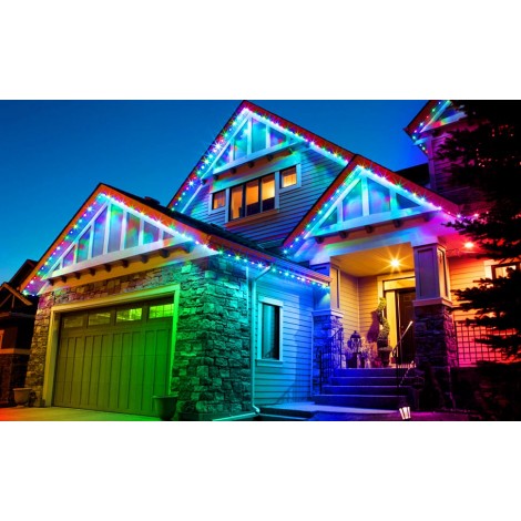 Instalatie Furtun luminos LED 100m liniari, multicolor