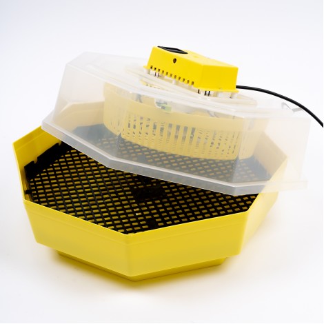 Incubator electric cu termometru Cleo 5T ERT-MN 9051, 60 oua gaina/150 oua prepelita (clocitoare)