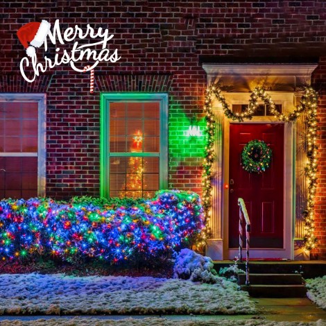 Instalatie de Craciun, Tip Liniara Rola 100 m, Multicolor